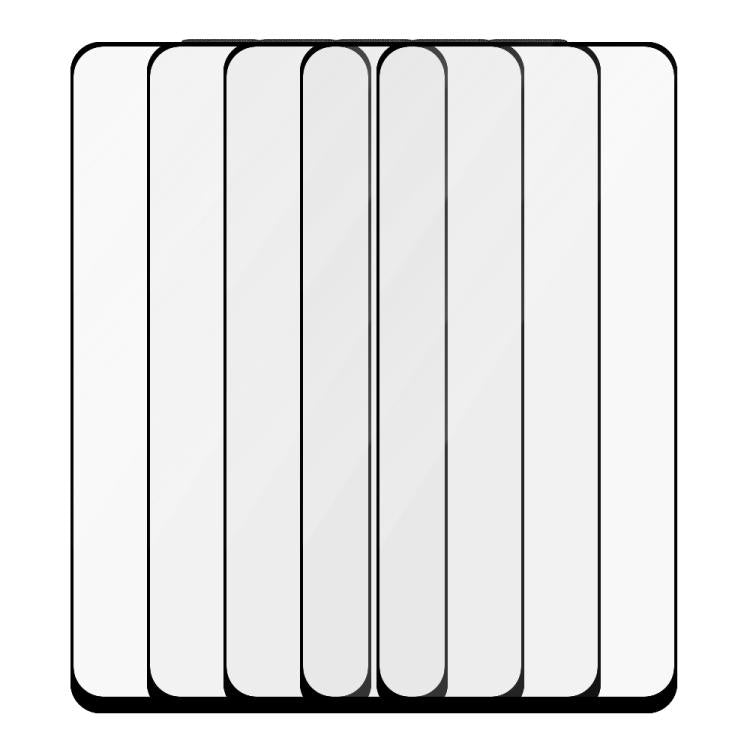 For Realme 11 4G 5pcs / Pack Do As You Wish Silk Screen Printed HD Tempered Glass Film - Black