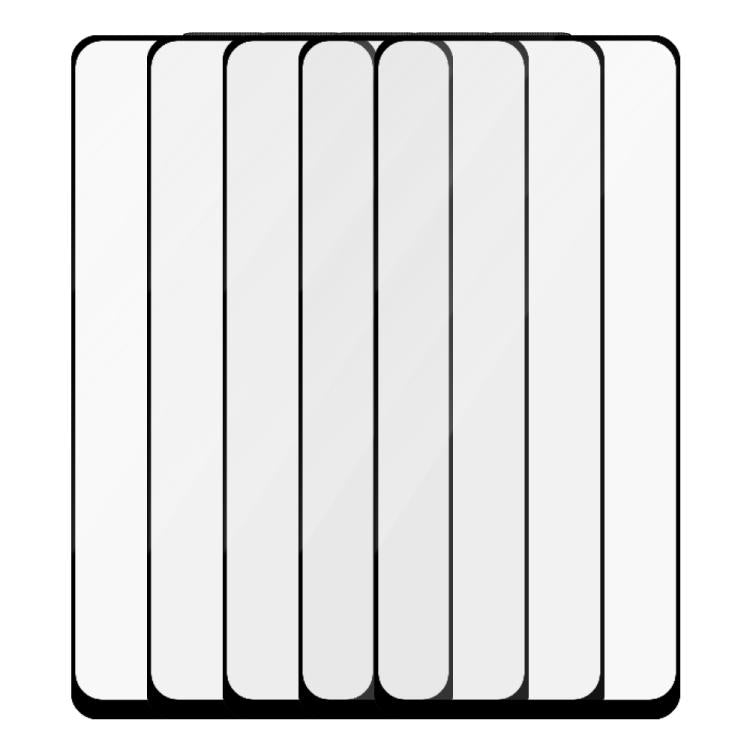 For Realme 10 4G 5pcs / Pack Do As You Wish Silk Screen Printed HD Tempered Glass Film - Black