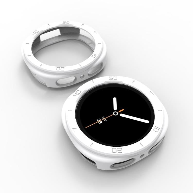 For Samsung Galaxy Watch8 40mm Half Coverage Hollow TPU Watch Protective Cover