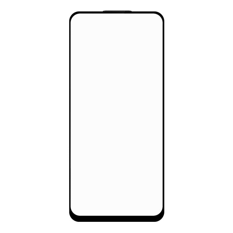 For Realme Narzo 30 / 30 Pro Do As You Wish Silk Screen Printed HD Tempered Glass Film - Black