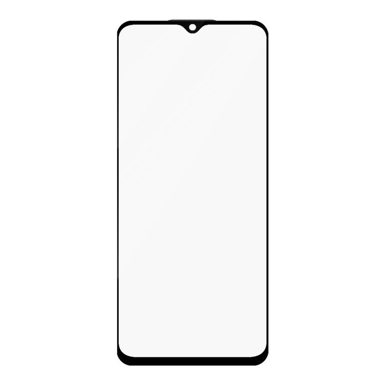 For Realme Narzo 50 5G Do As You Wish Silk Screen Printed HD Tempered Glass Film - Black