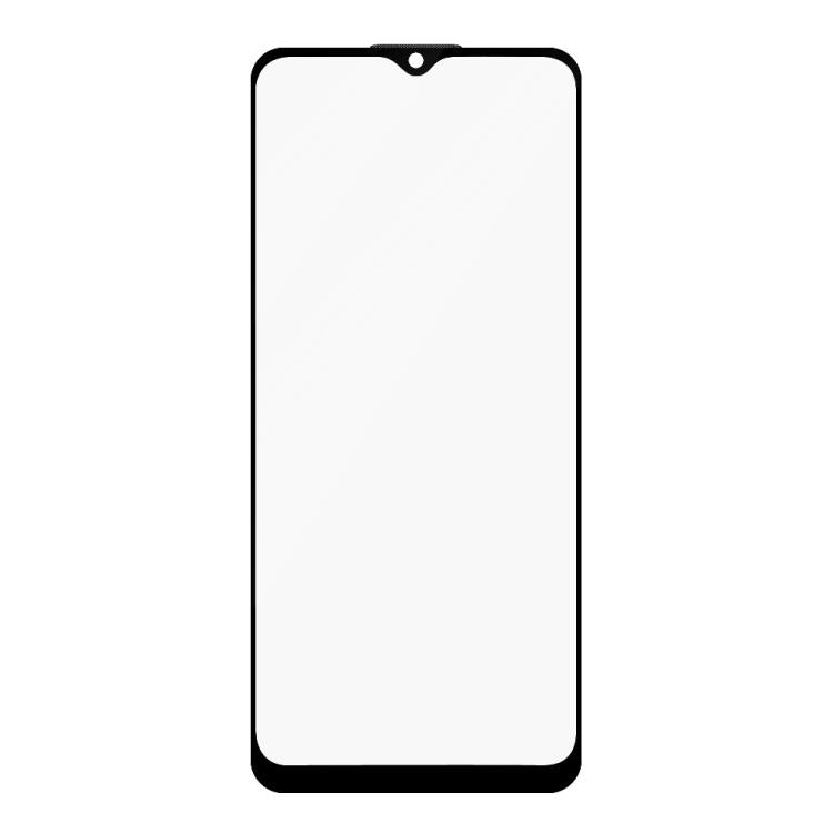 For Realme Narzo 50A Prime Do As You Wish Silk Screen Printed HD Tempered Glass Film - Black