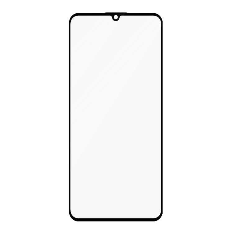 For Realme Note 50 Do As You Wish Silk Screen Printed HD Tempered Glass Film - Black
