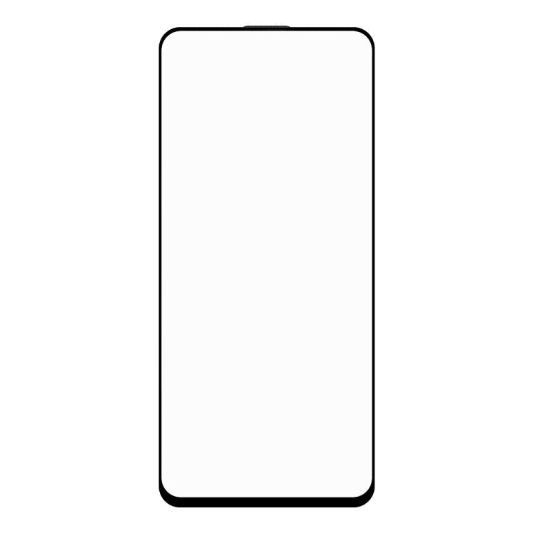 For Realme Q3 Pro 5G Do As You Wish Silk Screen Printed HD Tempered Glass Film - Black