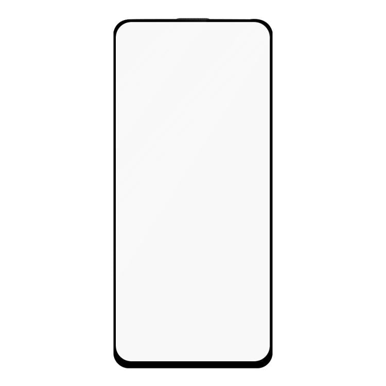 For Realme Q3 5G Do As You Wish Silk Screen Printed HD Tempered Glass Film - Black