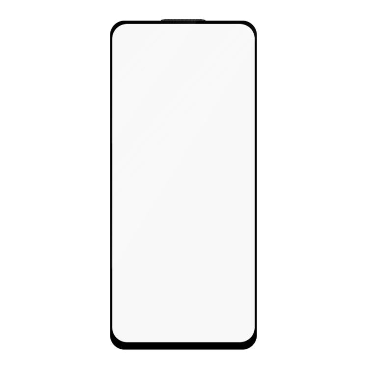 For Realme V13 Do As You Wish Silk Screen Printed HD Tempered Glass Film - Black