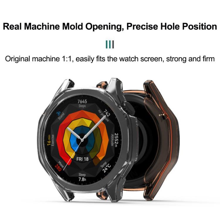 For Huawei Watch GT 6 46mm Half Coverage Hollow TPU Watch Protective Cover