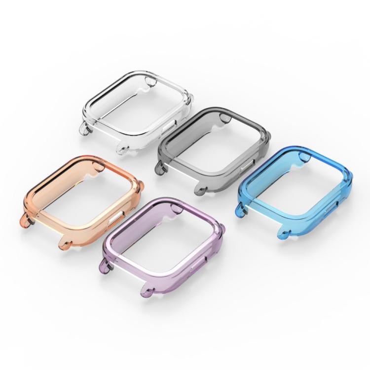 For Redmi Watch 5 Lite Half Coverage Hollow TPU Watch Protective Cover