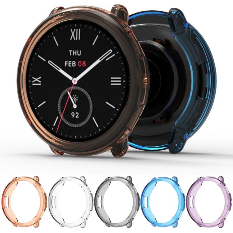 For Amazfit Active 2 Half Coverage Hollow TPU Watch Protective Cover