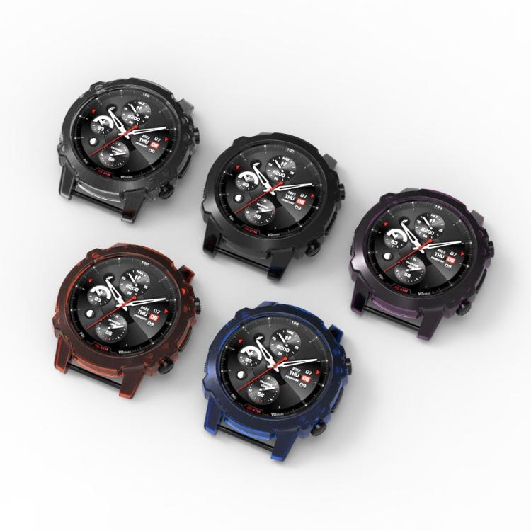 For Amazfit Falcon Half Coverage Hollow TPU Watch Protective Cover