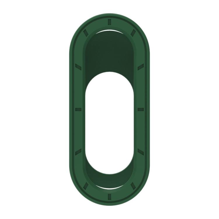 For Xiaomi Smart Band 10 / 9 / 8 NFC Half Coverage Hollow TPU Watch Protective Cover