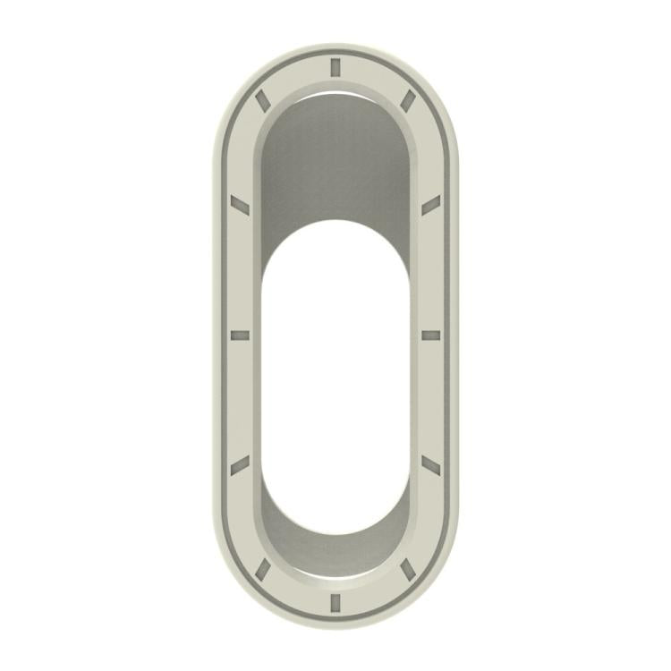 For Xiaomi Smart Band 10 / 9 / 8 NFC Half Coverage Hollow TPU Watch Protective Cover