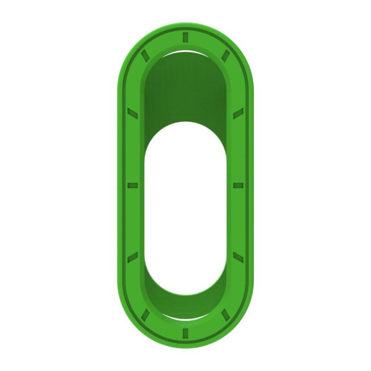 For Xiaomi Smart Band 10 / 9 / 8 NFC Half Coverage Hollow TPU Watch Protective Cover