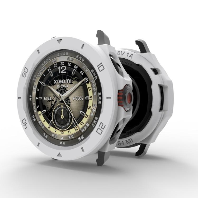 For Xiaomi Watch S4 Sport Half Coverage Hollow TPU Watch Protective Cover