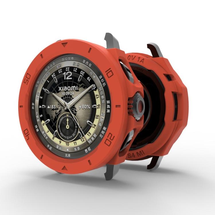 For Xiaomi Watch S4 Sport Half Coverage Hollow TPU Watch Protective Cover