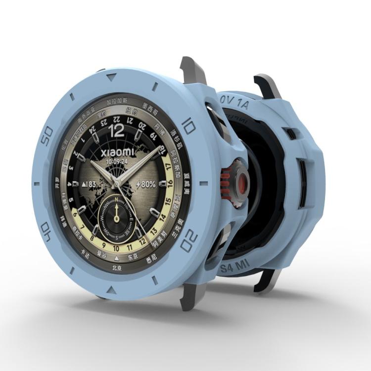For Xiaomi Watch S4 Sport Half Coverage Hollow TPU Watch Protective Cover