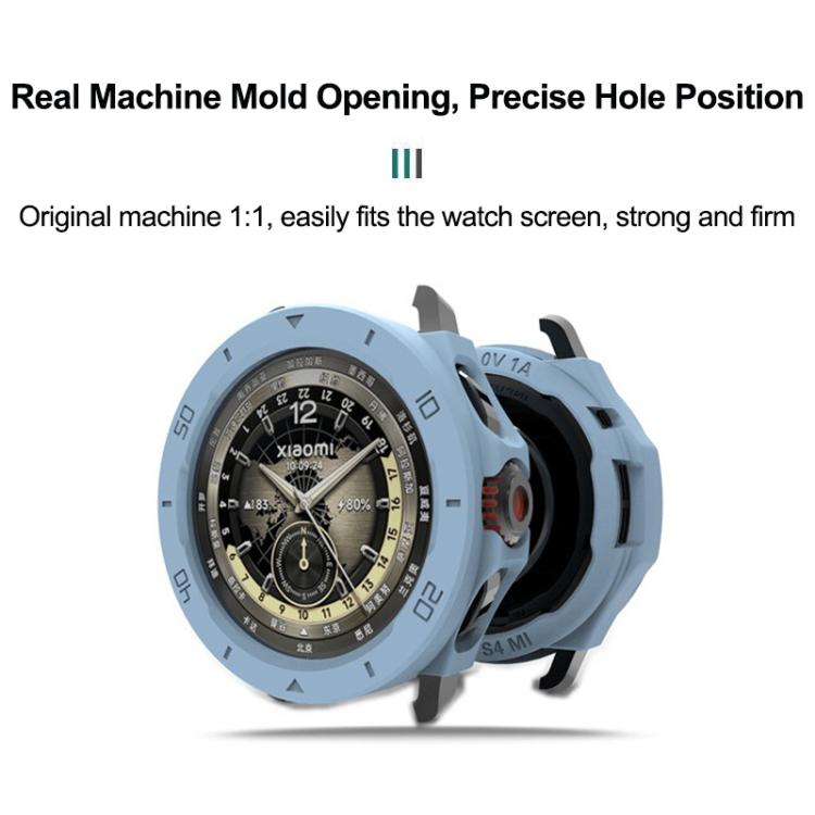 For Xiaomi Watch S4 Sport Half Coverage Hollow TPU Watch Protective Cover