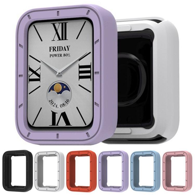 For Xiaomi Smart Band 9 Pro Half Coverage Hollow TPU Watch Protective Cover