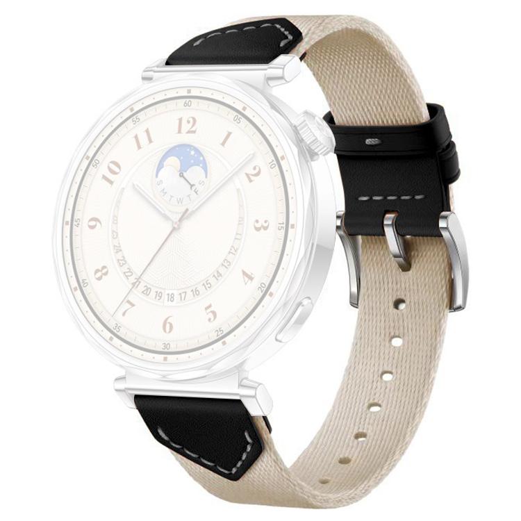 For Huawei Watch GT 5 / 4 / 3 41mm xDfind Hybrid Braid Leather Watch Band