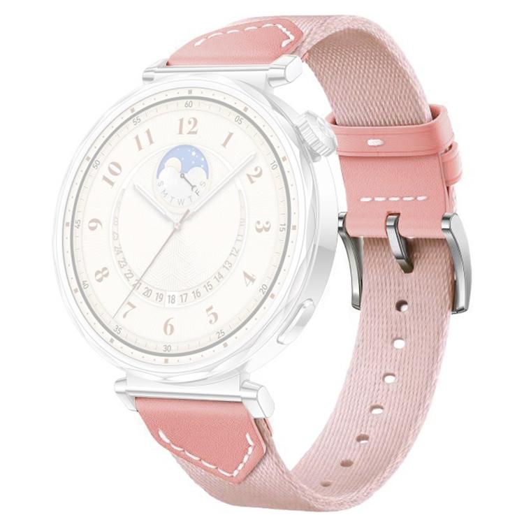 For Huawei Watch GT 5 / 4 / 3 41mm xDfind Hybrid Braid Leather Watch Band