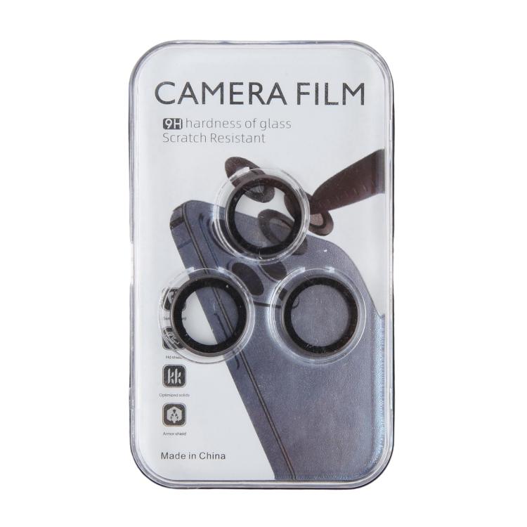 For iPhone 17 Pro Metal Tempered Glass Back Camera Film