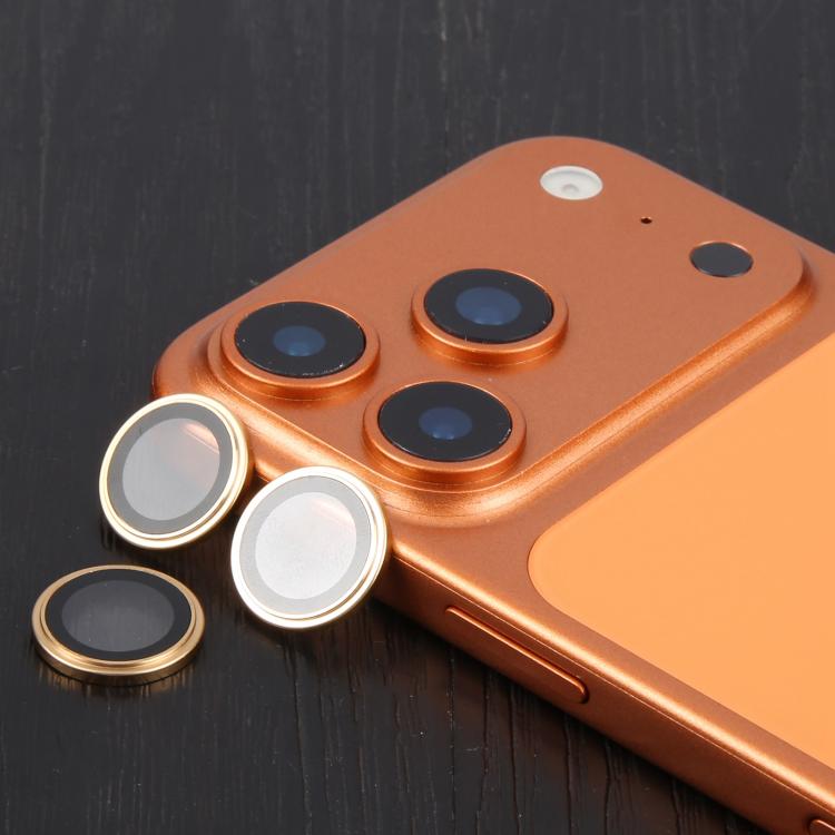 For iPhone 17 Pro Metal Tempered Glass Back Camera Film