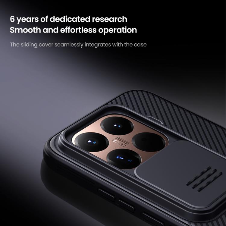 For Xiaomi 15T Pro 5G NILLKIN CamShield Pro PC Phone Case - Black