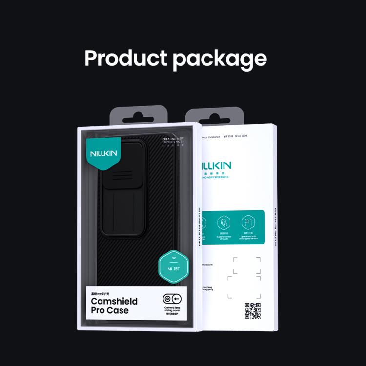 For Xiaomi 15T 5G NILLKIN CamShield Pro PC Phone Case - Black