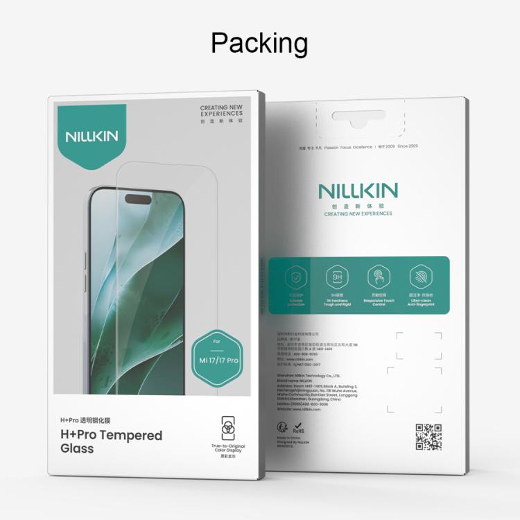 For Xiaomi 17 / 17 Pro NILLKIN H+Pro 0.2mm 9H Explosion-proof Tempered Glass Film
