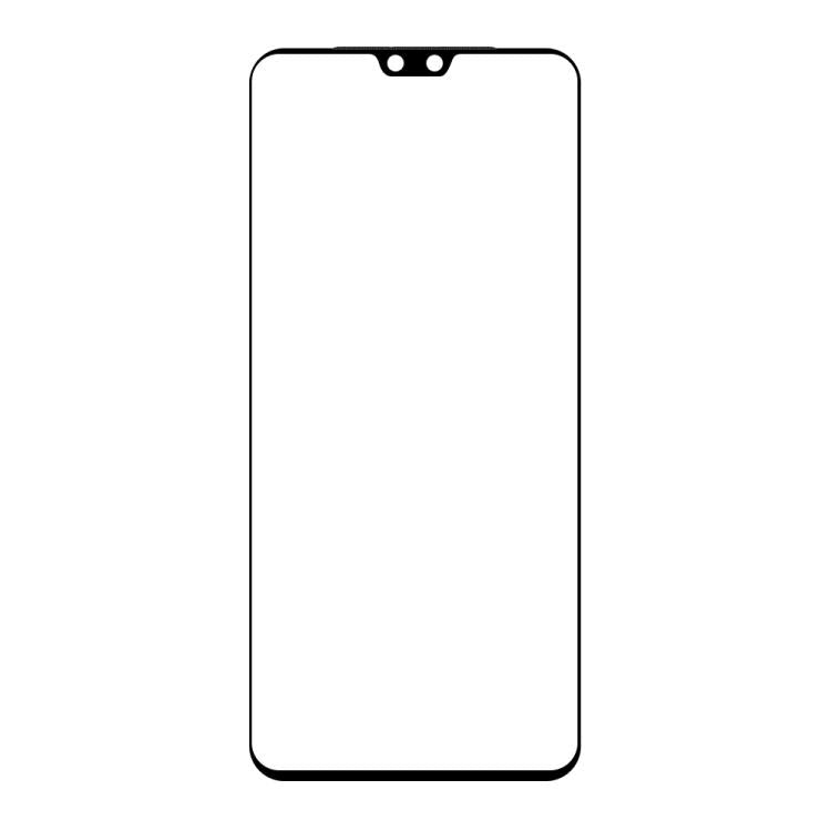 For vivo S9 Do As You Wish Silk Screen Printed HD Tempered Glass Film - Black