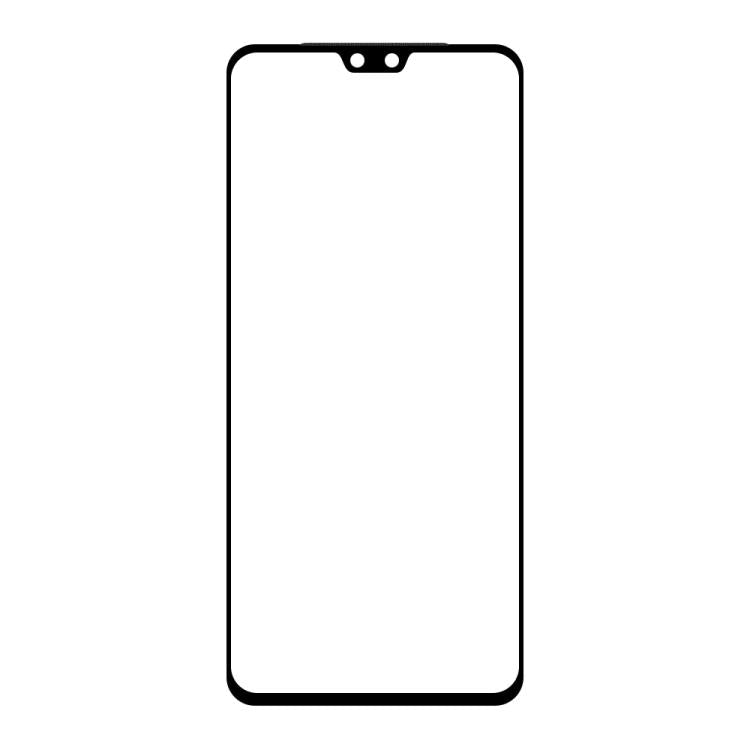 For vivo S12 Do As You Wish Silk Screen Printed HD Tempered Glass Film - Black