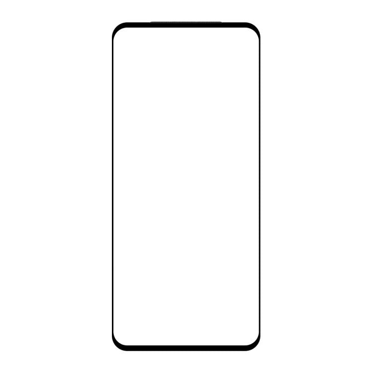 For vivo V21 5G / 4G Do As You Wish Silk Screen Printed HD Tempered Glass Film - Black