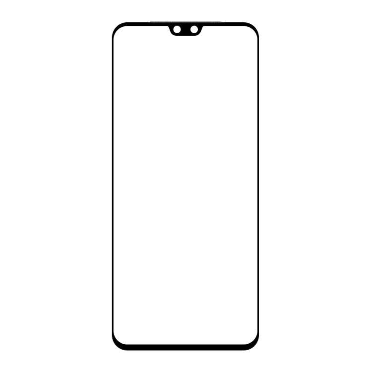 For vivo V23 5G Do As You Wish Silk Screen Printed HD Tempered Glass Film - Black