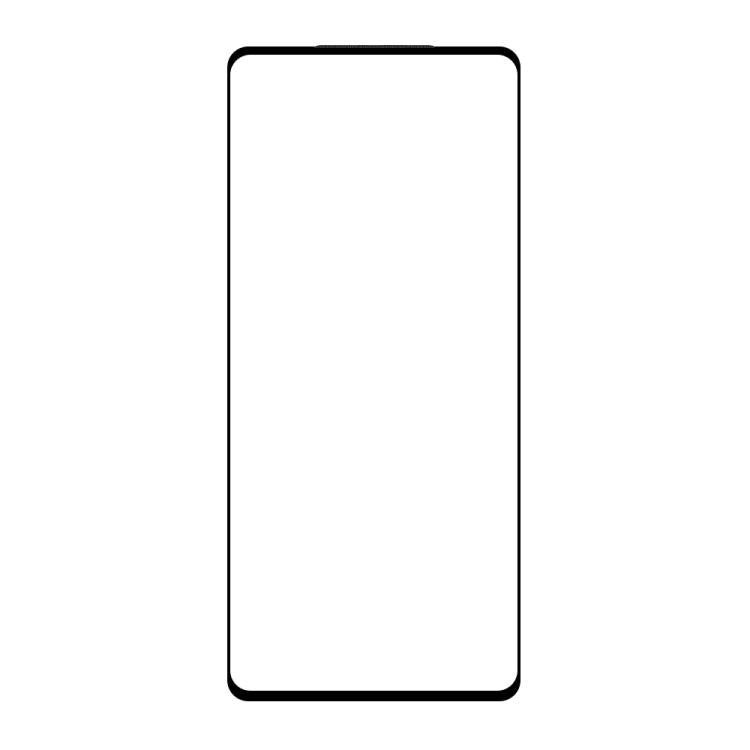 For vivo V27e Do As You Wish Silk Screen Printed HD Tempered Glass Film - Black