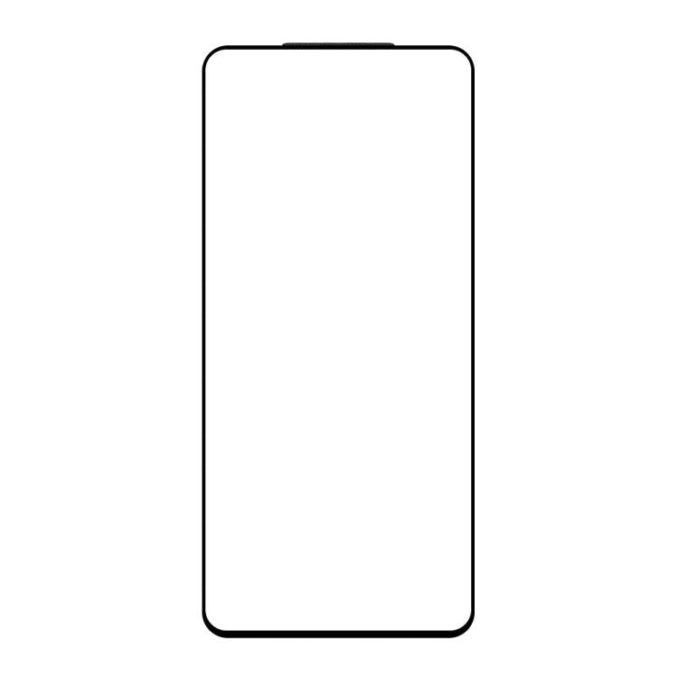 For vivo X70 Do As You Wish Silk Screen Printed HD Tempered Glass Film - Black