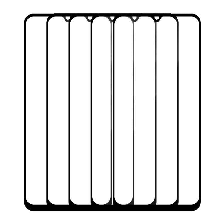 For vivo S10e 5pcs / Pack Do As You Wish Silk Screen Printed HD Tempered Glass Film - Black