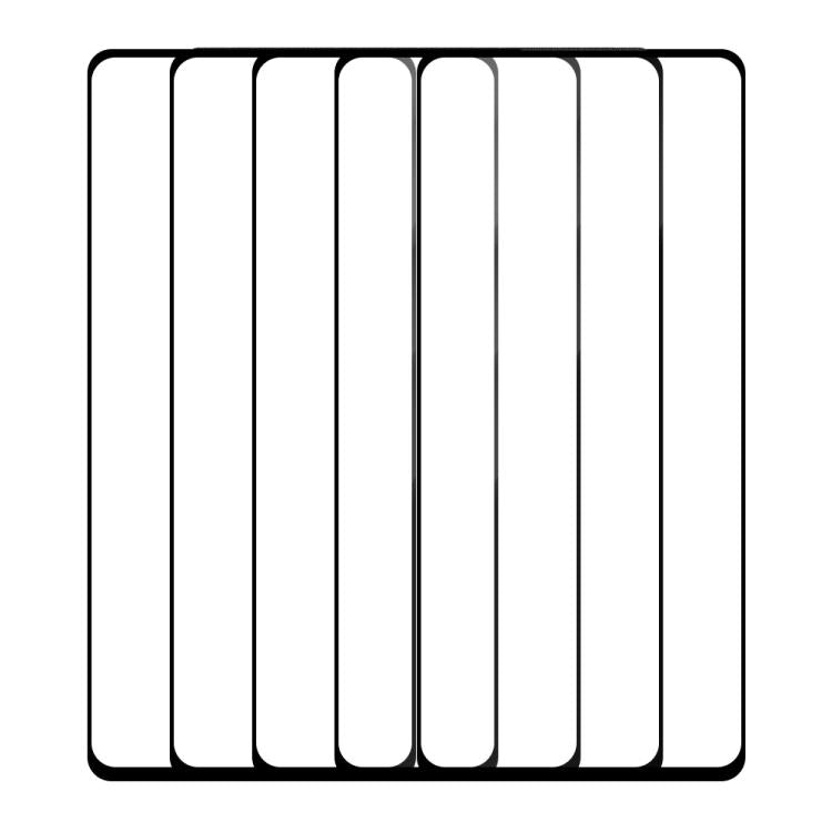 For vivo T2 5pcs / Pack Do As You Wish Silk Screen Printed HD Tempered Glass Film - Black