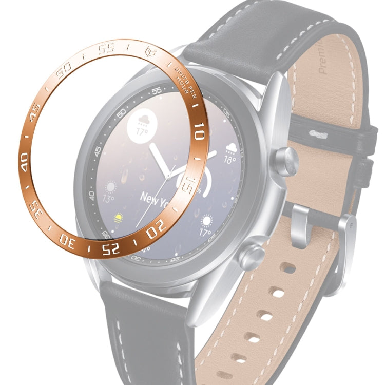 For Samsung Galaxy Watch 3 41mm Smart Watch Steel Bezel Ring, A Version