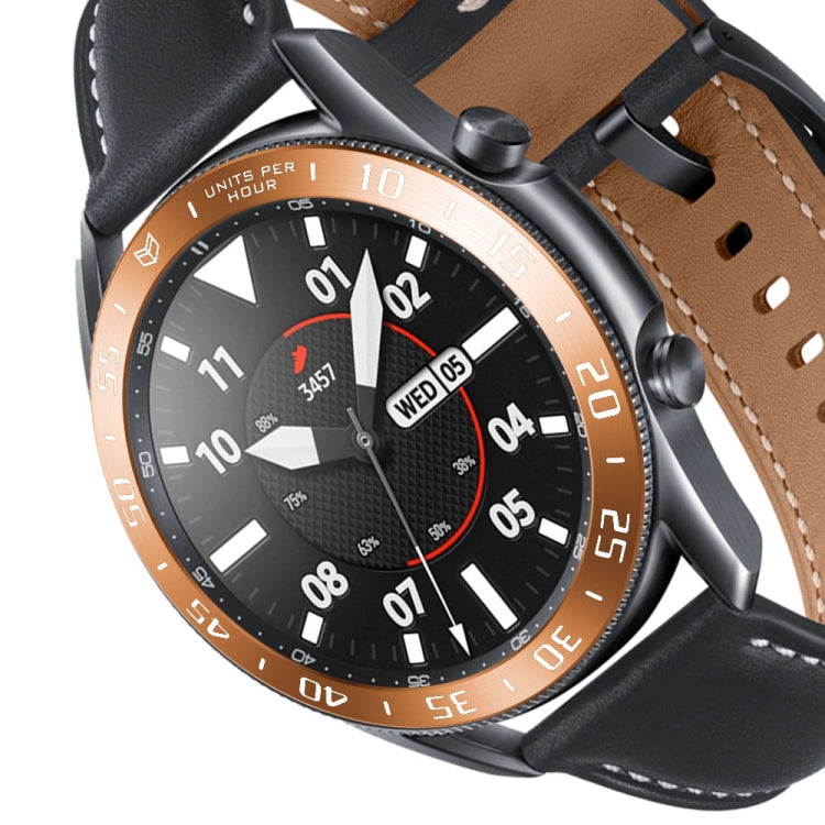 For Samsung Galaxy Watch 3 45mm Smart Watch Steel Bezel Ring, A Version