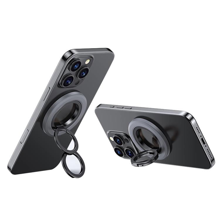 360 Degree Rotation Double Ring Magnetic MagSafe Phone Holder