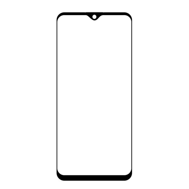 For vivo Y12 Do As You Wish Silk Screen Printed HD Tempered Glass Film - Black