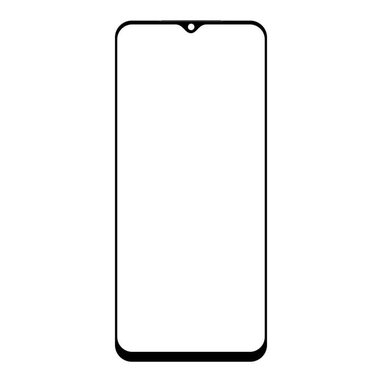 For vivo Y18i Do As You Wish Silk Screen Printed HD Tempered Glass Film - Black