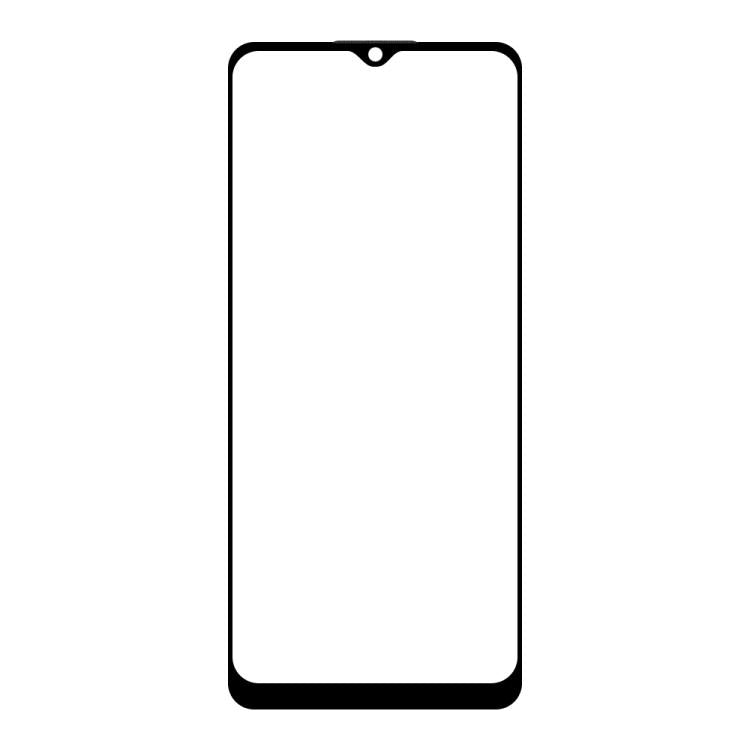 For vivo Y20 / Y20i / Y20A / Y20s Do As You Wish Silk Screen Printed HD Tempered Glass Film - Black
