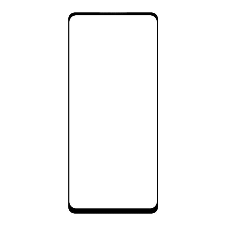 For vivo Y27s Do As You Wish Silk Screen Printed HD Tempered Glass Film - Black