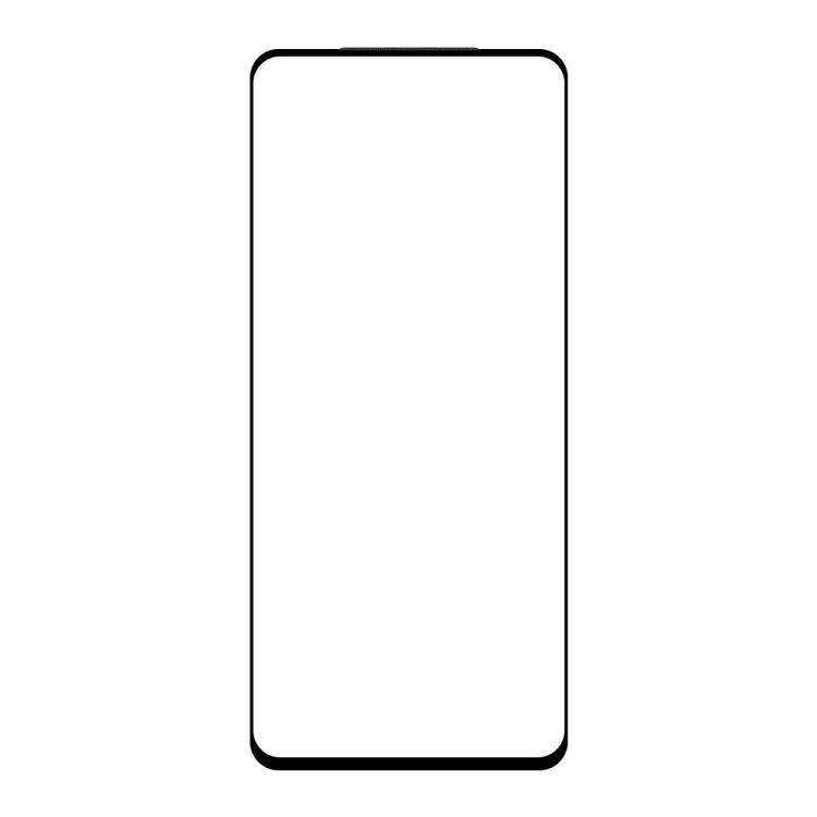 For vivo Y58 Do As You Wish Silk Screen Printed HD Tempered Glass Film - Black
