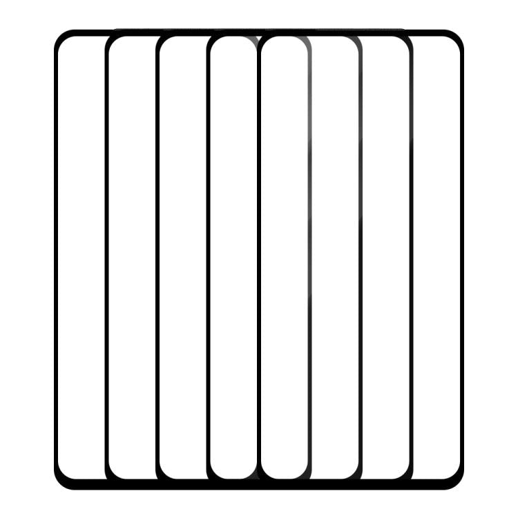 For vivo Y37 Pro 5pcs / Pack Do As You Wish Silk Screen Printed HD Tempered Glass Film - Black