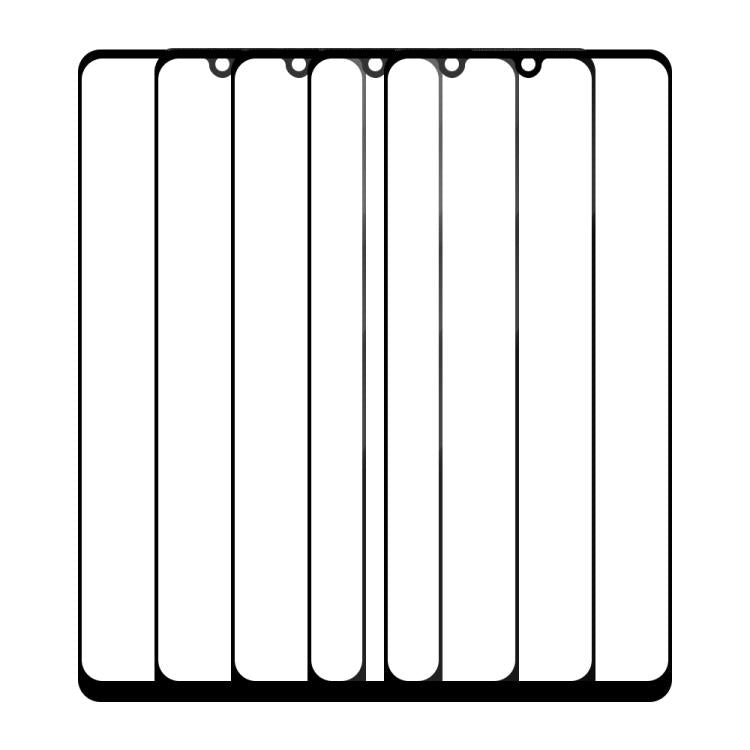For vivo Y100A 5pcs / Pack Do As You Wish Silk Screen Printed HD Tempered Glass Film - Black