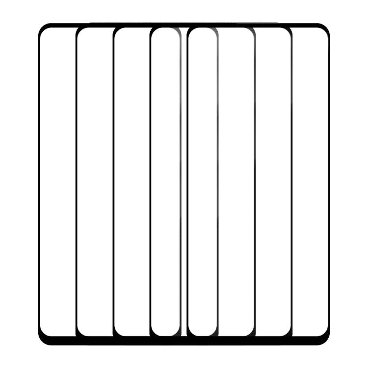 For vivo Y100i 5pcs / Pack Do As You Wish Silk Screen Printed HD Tempered Glass Film - Black