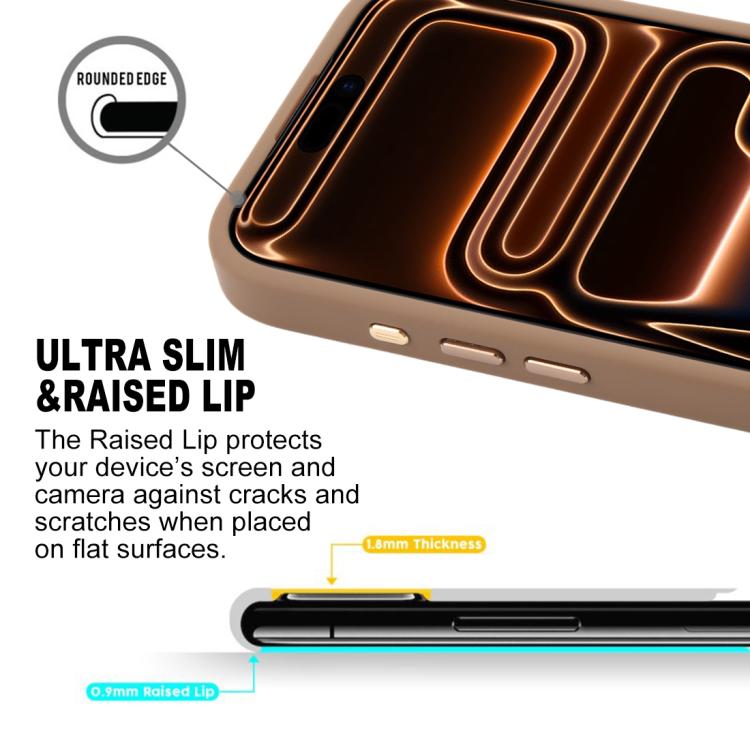 For iPhone 17 Pro GEBEI Jazz Series Skin Feel Frosted MagSafe Phone Case