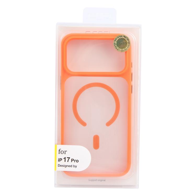 For iPhone 17 Pro GEBEI Jazz Series Skin Feel Frosted MagSafe Phone Case